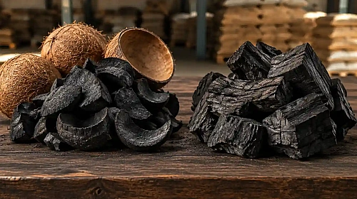 Charcoal Types: Coconut Shell, Lump Charcoal and Uses